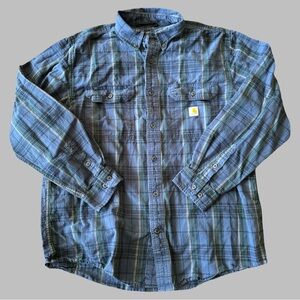 CARHARTT Men’s Loose Fit Button Up Shirt